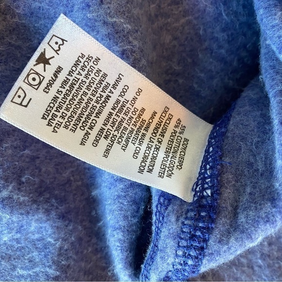 Marc New York Performance Blue Fleece Tunic Thermal/Sweatshirt Top Medium EUC - Picture 9 of 11